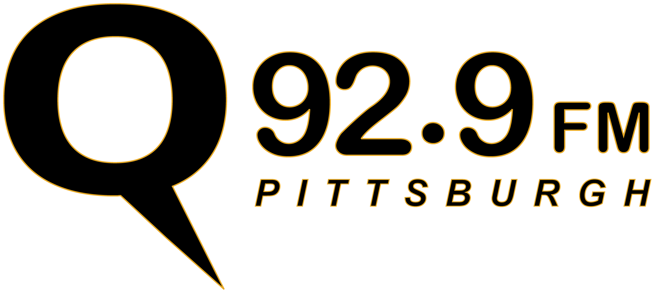 92.9 FM pittsburgh logo