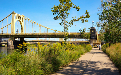 Location riverfront normal
